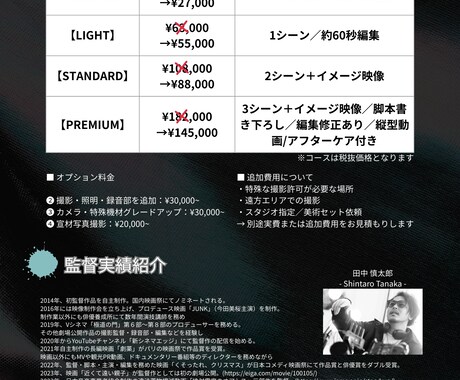 EN-REEL！俳優のショーリール制作します 唯一無二の”映像名刺”を✨動画審査の時代❗️ イメージ2