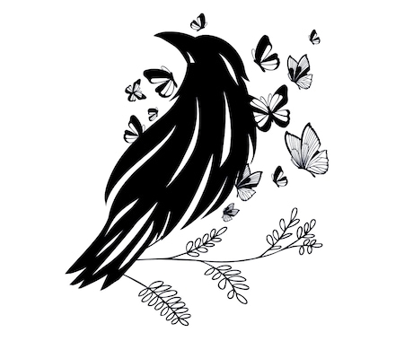 クールでおしゃれなシンプル線画イラスト描きます イメージ1