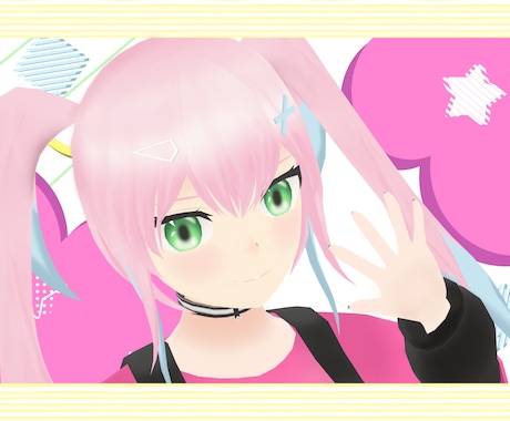 商用利用可！！３Dモデル作成します Vtuber、VRChatのモデルとしてご利用いただけます！ イメージ1