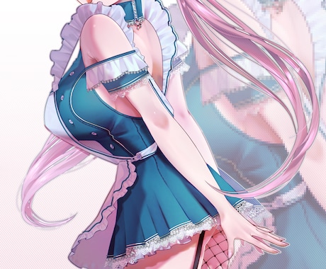完全オーダーメイドイラスト制作します VTuber／MV／SNSアイコン等…幅広いジャンルに対応! イメージ2