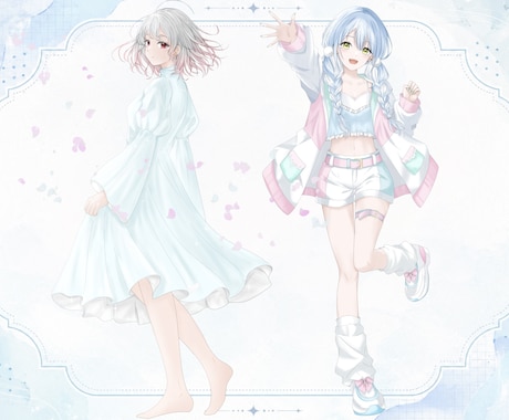 SNSで使用するイラストや1枚絵を受付けています 優しい雰囲気のイラストが得意です！ イメージ1