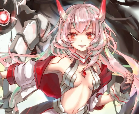 SNS用のアイコンお描きします アニメ塗り風で雰囲気がある絵が得意です。 イメージ1