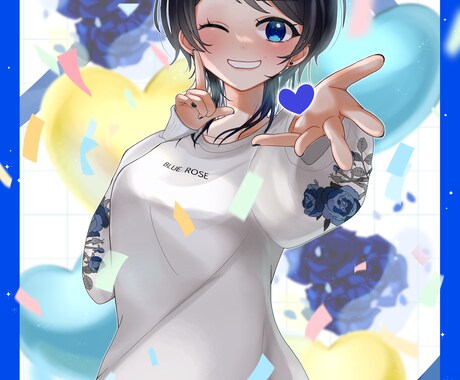 鮮やか＆華やか⭐︎各種記念日を彩るお手伝いします 特別な日を特別なイラストで飾りませんか？ イメージ2