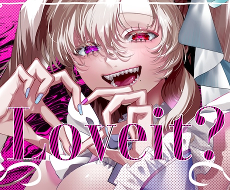 ボカロ、歌ってみた等のMVイラストを作成します ダークで美麗なイラスト、アニメーション（動かしも可）！ イメージ1