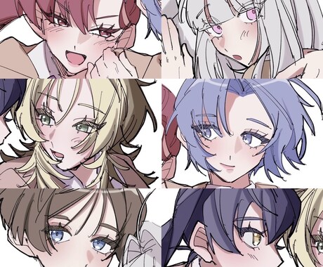 一次創作のイラスト書きます 一次創作のファンアートをかかせてください！ イメージ1