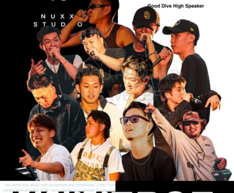 音楽イベントのフライヤー、求人チラシなどます 「人生、一枚の紙に描く。全てのイメージを」 イメージ2