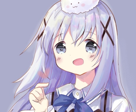 可愛い女の子のアイコン、イラスト描きます SNSアイコンやイラストを可愛く描きます！ イメージ2