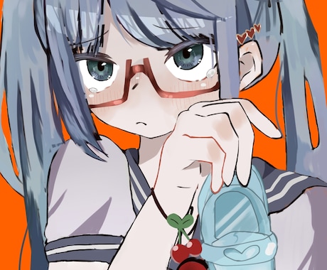 低価格！SNS映えするイラストを作成いたします バストアップイラストのみになります イメージ2
