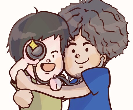 アイコン.ヘッダーイラスト描きます SNSに最適！似顔絵やオリジナルキャラのアニメイラスト♪ イメージ1