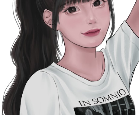 リアル寄りの可愛くて厚塗り感あるイラストを描きます SNS♥アイコン♥ヘッダー♥お気軽にご相談ください イメージ2