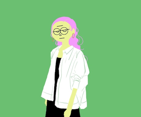 イラスト描きます シンプルでお洒落なイラスト描きます。 イメージ1
