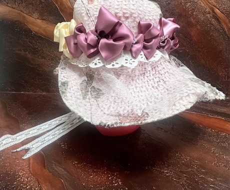 帽子制作してます ブレード麦わら帽子18世紀風帽子 イメージ2