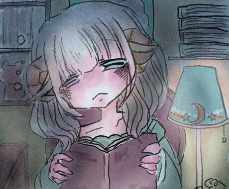 歌ってみたなど、動画サムネイル描きます 歌ってみたなどの動画の１枚絵サムネイル描きます。 イメージ2