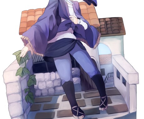 箱庭風イラスト描きます 世界をぎゅっと詰め込んだ、1枚絵を描きます。 イメージ1