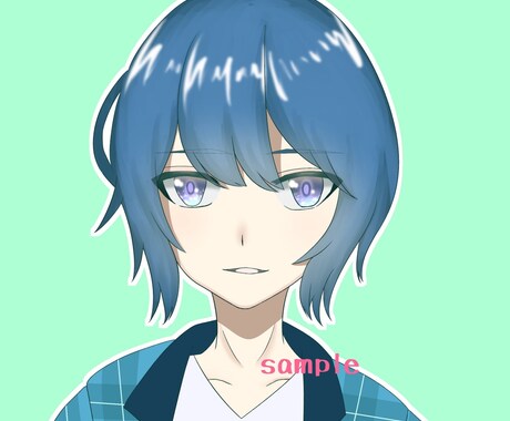 かわいいorカッコいいアイコンを描きます SNSのアイコンや広告・動画などにお使いいただけます！ イメージ2