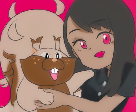 ゲームイラストお描きします 人物は似顔絵でも実際に使用しているアバターでもOK! イメージ1