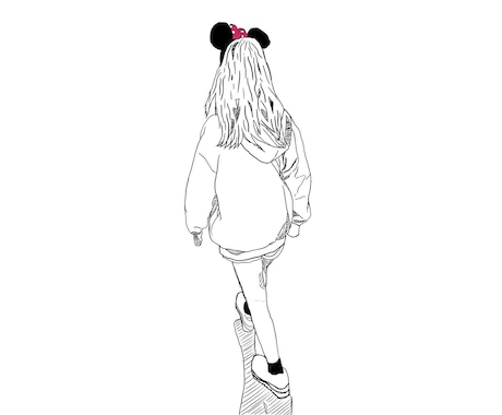 思い出の写真のイラスト書きます イメージ1