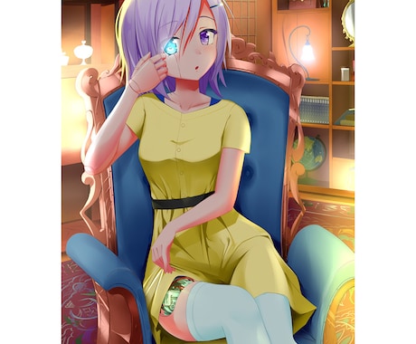 ゲームなどで使えるキャラクターイラスト描きます イメージ1