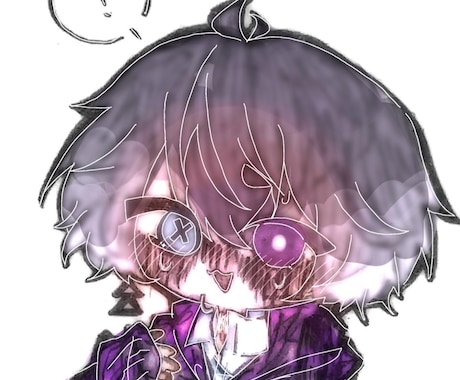 可愛らしい絵柄で、キャラクターを描いてお届けします イメージ1