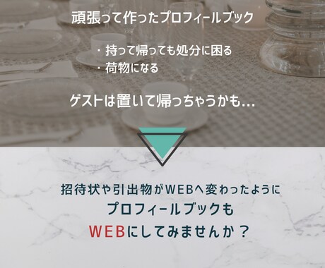 フルオーダー｜WEBプロフィールブック制作します ゲストがスマホで閲覧できる Web版プロフィールブック！ イメージ2