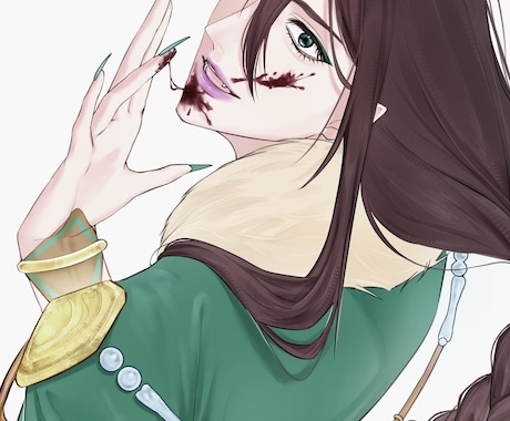 中華や和風の綺麗なイラストを制作します イケメン！かわいい！幼め！どれでも対応可能です！ イメージ1