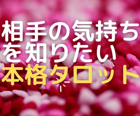 お相手様の気持ちをお伝えします 過去・現在・未来の気持ちをリーディング イメージ1