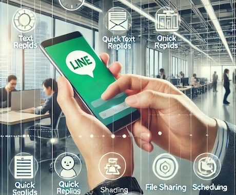 Lineに関わるツール制作、業務改善をします Line公式、LineWorks、他サービス連携など イメージ1