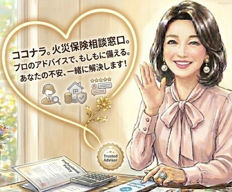 火災保険の悩み相談受付ます 【不動産建物自主管理のプロが伝授】賢い火災保険の選び方 イメージ1