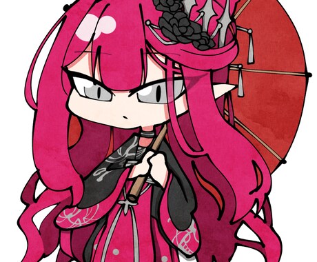 デフォルメでアイコンやグッズ用のイラストを描きます 配信されている方！配信に興味がある方！グッズやテロップ等に！ イメージ2
