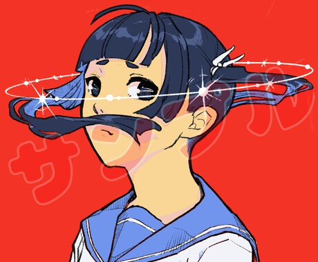 個性的でポップなアイコンお描きします アイデンティティ溢れる被らないアイコンをお探しの方はぜひ！ イメージ2