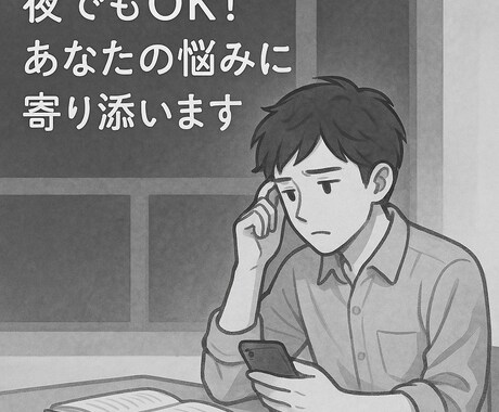 1週間チャットでお悩み相談ます 恋愛・人間関係・生きづらさに寄り添います イメージ2