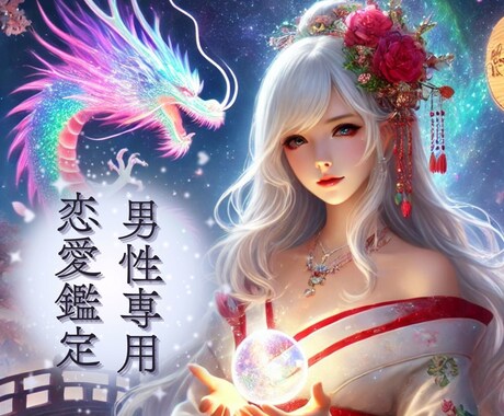 男性向けメニュー★恋愛の未来を導きます ✨龍神様の声を通じて、あなたの恋愛運を開花させます イメージ1