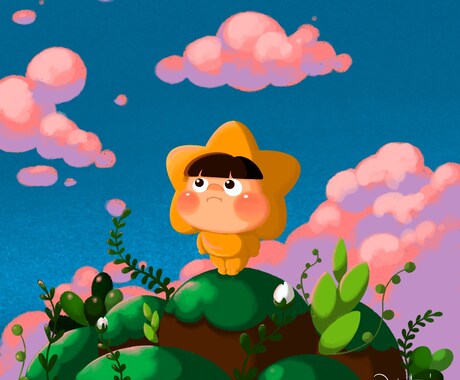 可愛い着ぐるみを着せたイラストを描きます お子さんに着ぐるみを着せたイラストを一緒に作成しませんか？ イメージ2