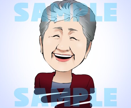 あなたの大切な人の笑顔を描きます ラフの修正回数無制限！お祝い、プレゼントにいかがですか？ イメージ2