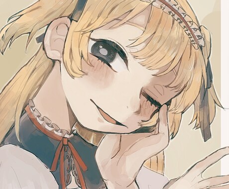 9月まで限定価格！SNS用のアイコン描きます 暖かい雰囲気&女の子の絵が得意です！ イメージ2