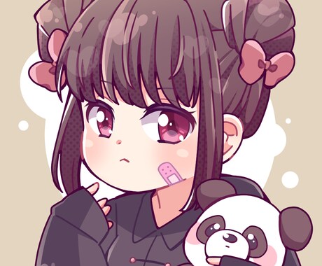 可愛いイラストを描きます アイコンやヘッダーなど自由に使えます！ イメージ2