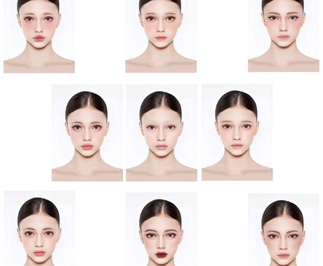 顔タイプを分析し、似合うメイクをご提案します 自分の顔をもっと好きになれると思います。 イメージ1
