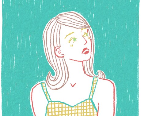 印象的でおしゃれな似顔絵を描きます 副業やスタッフ紹介に【商用可】アイコン・WEB・名刺OK イメージ2