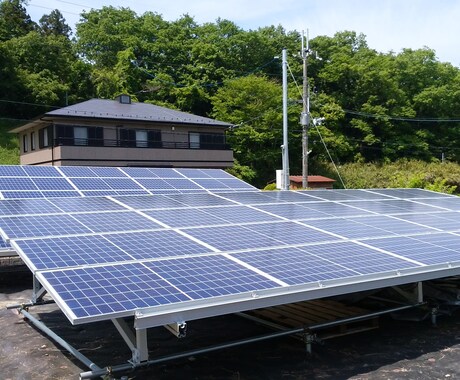 野立て太陽光発電自作ノウハウについて提供します 12kWシステムの施工実績あり。何でも相談に乗ります！ イメージ1