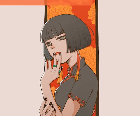 オリジナルのキャラクター風イラストを作成します アニメ、コミック、TRPG、サムネなど/一枚絵・アイコン イメージ1