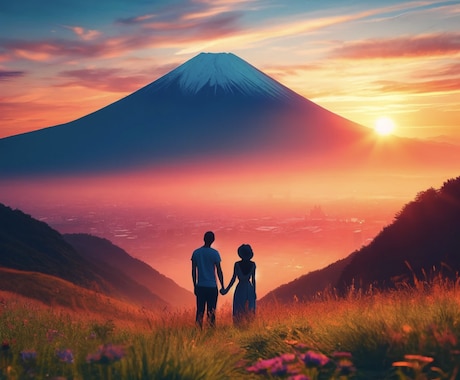霊峰のお力であなたの恋愛を霊視鑑定します 富士山の溶岩が持つ特別なエネルギー イメージ1