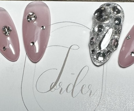 ネイルのチップ作成の仕方やセルフネイル教えます ネイルチップのオーダー作成やセルフネイルで浮きにくくする イメージ1