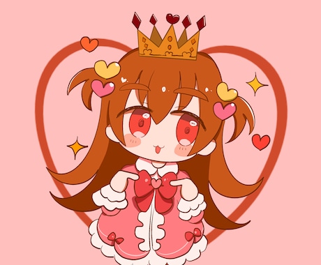かわいいミニキャライラスト制作します かわいい、デフォルメ、ミニキャラ、ポップ、アニメ（最短3日） イメージ2