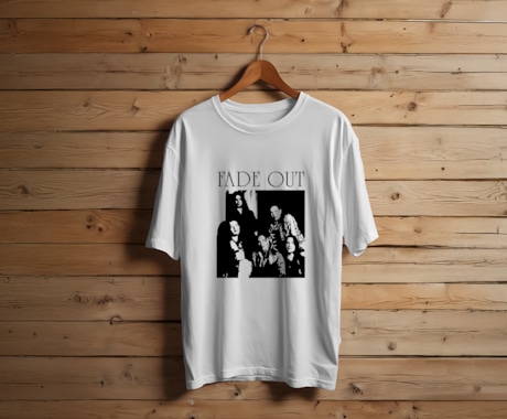 90s音楽カルチャー風写真Tシャツを制作します 90年代音楽カルチャーの匂いを、写真に落とす イメージ2