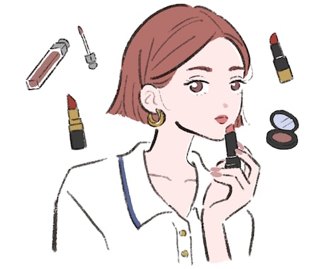 かわいくておしゃれなSNSアイコンを描きます 雰囲気をとらえるのが得意です。写真のみでおまかせでも◎ イメージ2