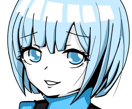 個性的でスタイリッシュなイラストアイコン描きます 単色+黒+白でスタイリッシュなイラストを作成します。 イメージ2