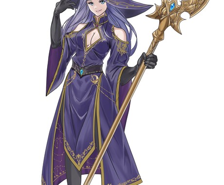 ゲーム・TRPG向け立ち絵を制作します 世界観に合わせた丁寧なキャラクター制作 イメージ2