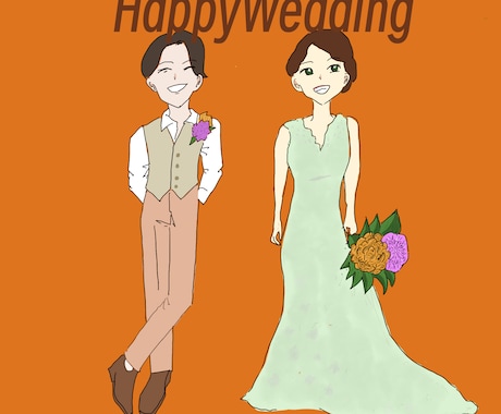 お手持ちの写真でポップなイラスト描きます おもちゃ感のあるポップなイラスト描きます。 イメージ1
