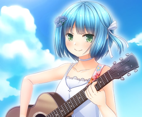 商用可☆ご希望のイラストを描きます 手描き萌えイラスト、立ち絵、一枚絵差分にもご対応いたします！ イメージ1