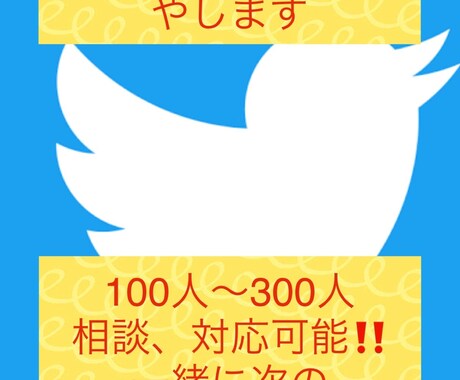 1週間で?Twitterのフォロワ増やします 今悩んでる方、相談も可能です！次に向けて進みましょう‼️ イメージ1